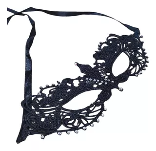 Antifaz Veneciano Máscara Encaje Disfraz Halloween Mujer