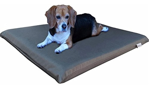 Cama De Perro Xl Con Espuma Viscoelástica Lavable Y Duradera