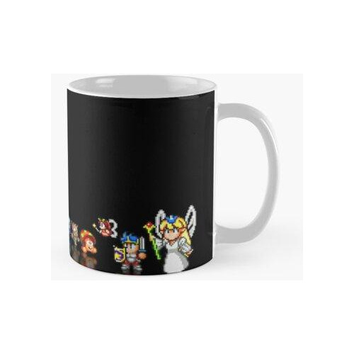 Taza Wonder Boy En Monster World Pixel Art Calidad Premium