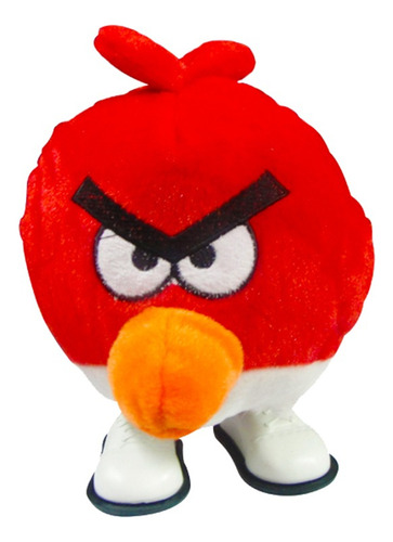 Peluche Angry Birds Con Pies Movimiento Sonidos Juguete Niño