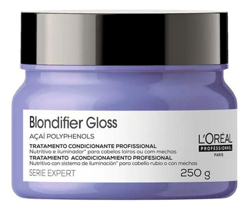 Kit Loreal Blondifier Gloss Sh300ml+cond200ml+masc250gr