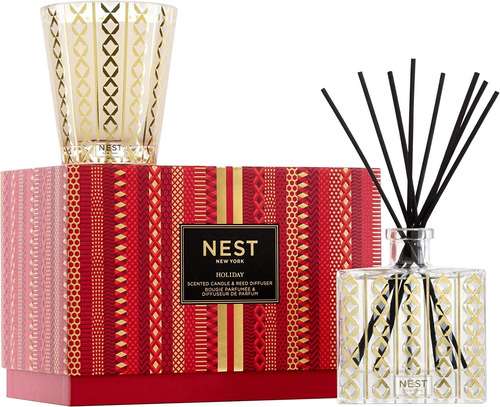 Nest New York Holiday Classic  Juego De Velas Y Difusor...