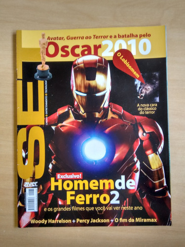 Revista Set 268 Homem De Ferro Oscar Percy Jackson 569z