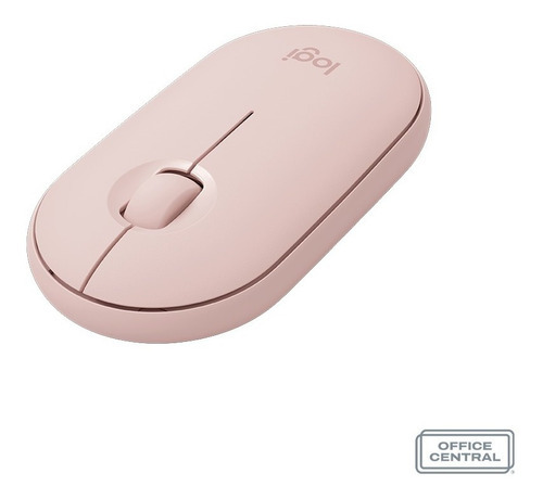 Mouse Inalámbrico Logitech Pebble M350 Color Rosa