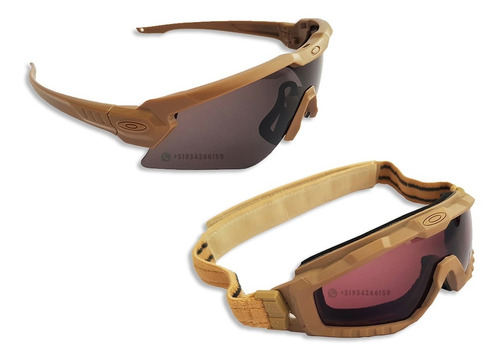 Lentes Oakley Tacticos Polical Militar Moto Alpha Arena