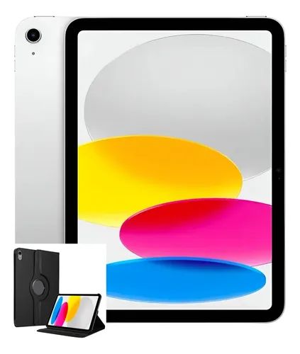 iPad A16 128GB シルバー（ケース付き） Apple iPad 11 Geração A16 Wi-fi 128gb + Capa Prateado