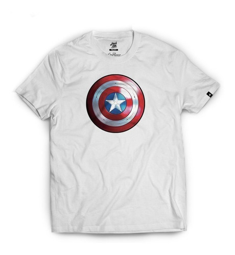 Remera Capitan America Blanca Jack Lee Kids Nª13