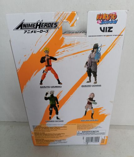 Lote De Figuras Naruto Shippuden Originales En Caja (Usado)