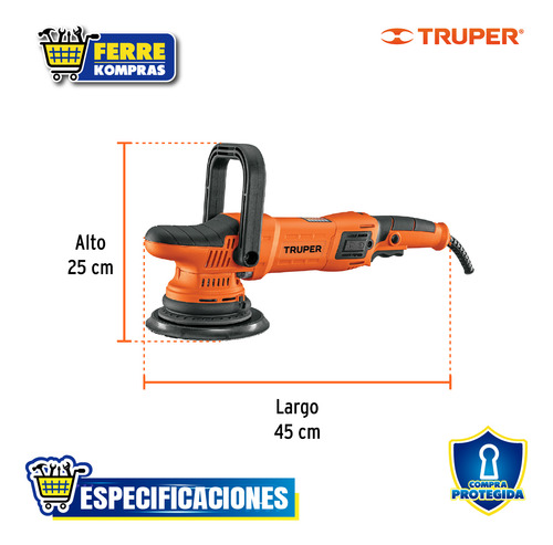 Kit Pulidora Doble Acción 6 + Polish Líquido 102333