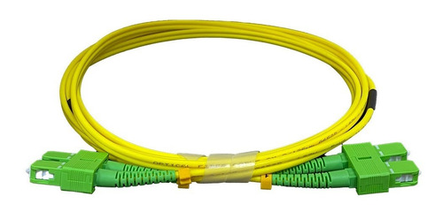 Patch Cord De Fibra Cablix Duplex Mono-modo Sc/apc - Sc/apc 