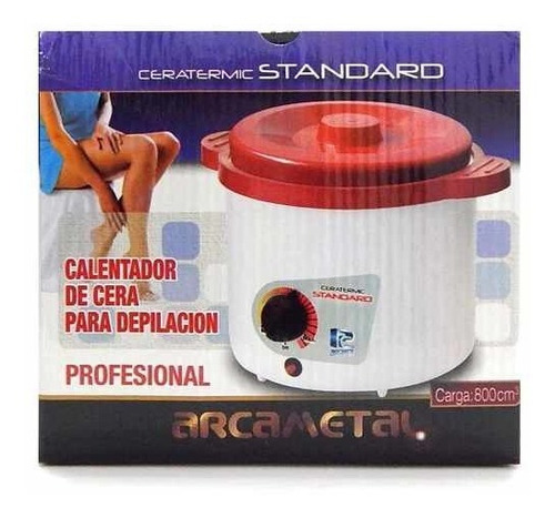 Imagen 6 de 7 de Fundidor Calentador Cera 1 Kg Arcametal Standard Depilación