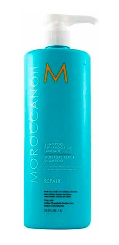 Imagen 1 de 2 de Moroccanoil Shampoo X 1000 Repair Pelo Cabello Aceite Argan
