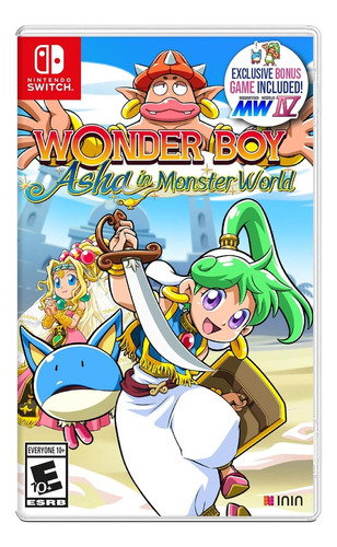 Wonder Boy Asha In Monster World - Nintendo Switch - Sellado