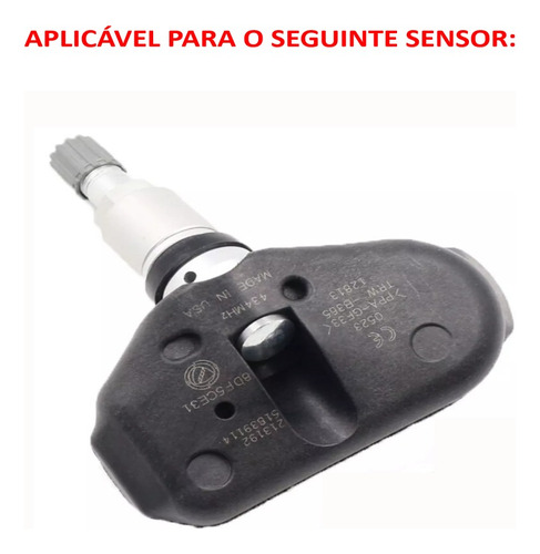 Bico Do Sensor De Pressão Pneu Tpms Fiat Bravo Válvula
