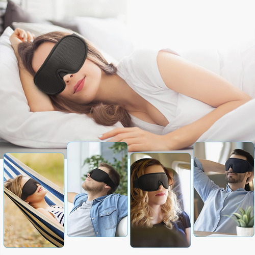 Antifaz 3d Para Dormir De Algodãn Puro, Antifaz