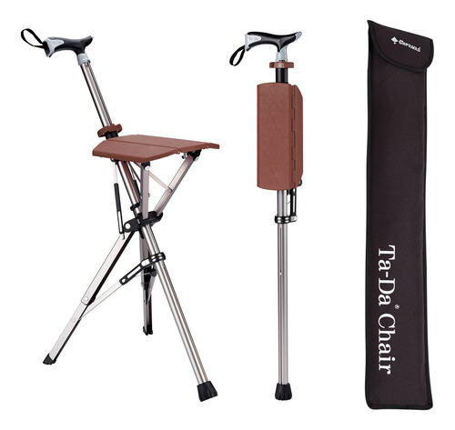 Silla Plegable Con Bastón De Senderismo Step2gold Ta-da, 34,