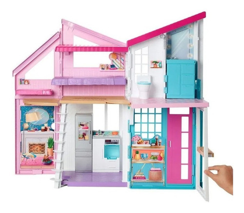 Barbie Casa Malibu 25 Accesorio 2 Pisos Grande Envio Ya | Envío gratis