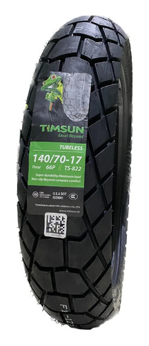 Llanta Timsun 140-70-17 Tl Sellomatic Doble Proposito Ts822