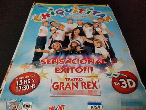 (pc148) Publicidad Teatro Chiquititas * 2000 (Usado)