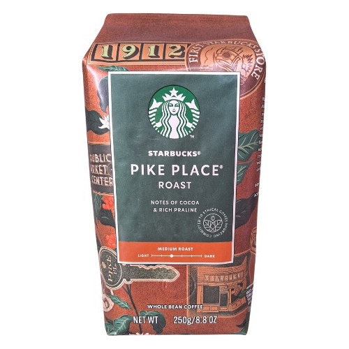 Cafés Starbucks Original Em Grãos Ou Moído - Pct 250g