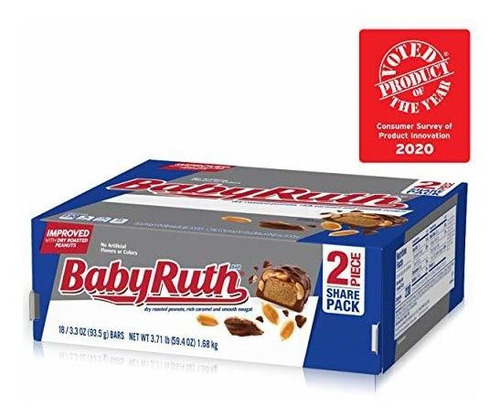 Baby Ruth Leche Barras De Chocolate, A Granel Ferrero Compar