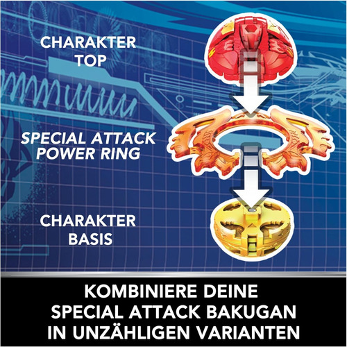 Bakugan Battle Ataque Especial Dragonoid, Ventri, Bruiser