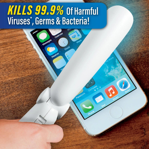 Lampara Portatil Ultraviolet Uv Sanitizante Virus Bacterias