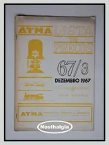 Comprar Atma 25 Anos - Catálogo - 1967 - Trens Elétricos  - F(1718)