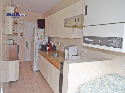 Imagem 13 de 13 de Apartamento À Venda No Guarujá, Na Praia Das Pitangueiras, Sacada, 02 Vagas De Garagem E Lazer. - Ap10358