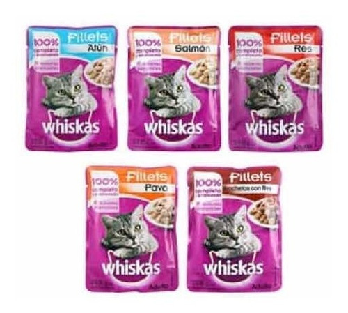 Promoción 112 Sobres Whiskas O 14 Cajitas De 8 Sobres C/u