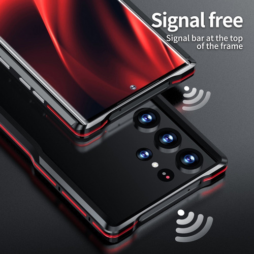 Funda Metal For Samsung Galaxy S24 Ultra S23 S22 S21 S21+