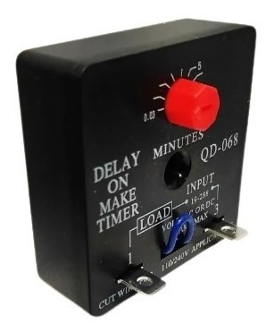 Retardador Delay Timer 0,1 - 10 Minutos Td-68 Manual Tienda