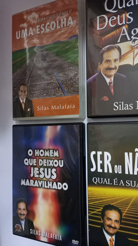 Kit Com 6 Dvds Do Pastor Silas Malafaia Originais E Novos K3