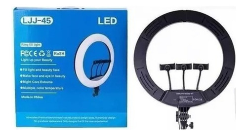 Aro Luz Led Profesional Ljj-45 45cm + Trípode 2.1m + Control