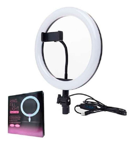 Aro Anillo De Luz Led De 26cm Para Selfie 