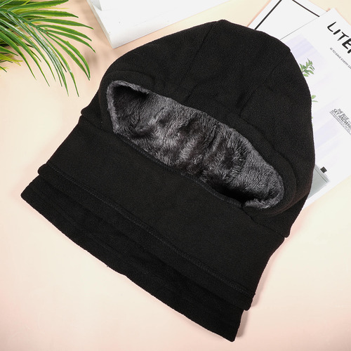 Gorro Cálido De Felpa Térmica Para Rostro Y Cuello, Sombrero