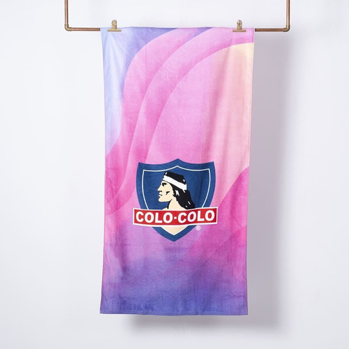 Toalla Equipo Futbol Colo Colo Colores Algodón 70x140 