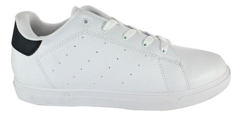 Tenis Blancos Casuales Hombre Voit Comodos Elegantes Cordon