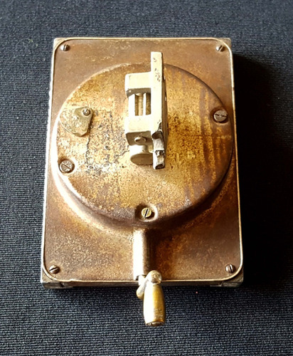 Imagen 5 de 6 de Antiguo Reloj Auto Art Deco Sandoz 8 Days 1930 Travel 27115
