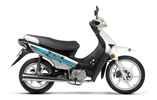 Imagen 15 de 19 de Motomel Blitz Full Con Alarma 110 V8 Gris 2023 0km Ap Motos