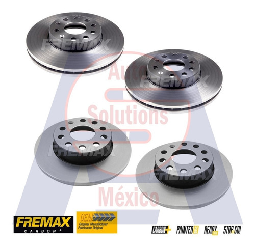 Set 4 Discos De Freno (5b) Seat Cordoba 2000-2009 (280/232)