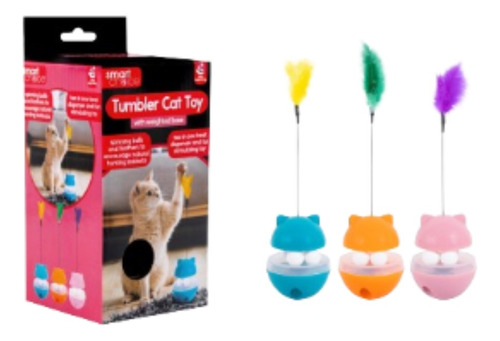 Juguete Dosificador Para Gatos Tumbler Cat Toy