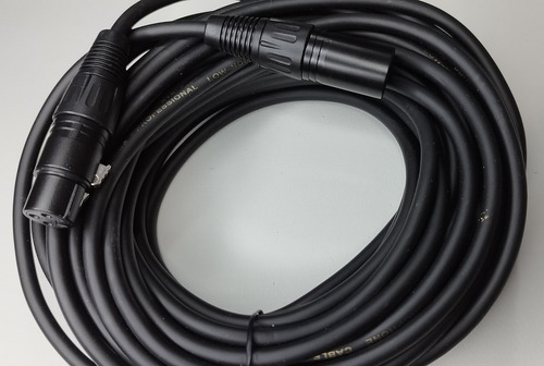 Imagen 5 de 5 de Cable Para Micrófono De 10 Metros Canon Xlr A Canon Xlr