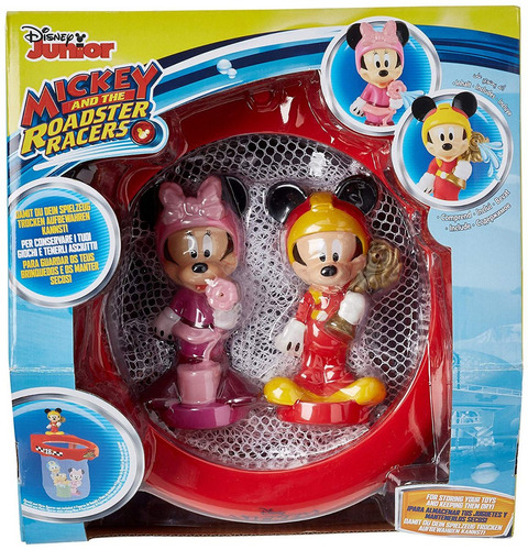 Al Agua Con Mickey Y Minnie Con Red Para Jugar En El Agua