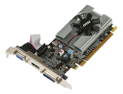 Tarjeta De Video Msi Nvidia Geforce 210, 1gb Ddr3 64-bit