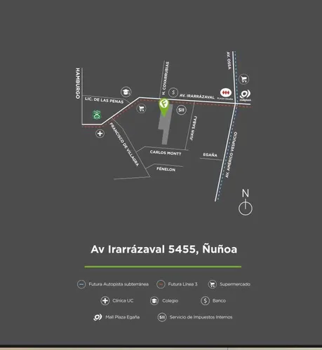 Metro Plaza Egaña/ Sin Hipoteca (66283)