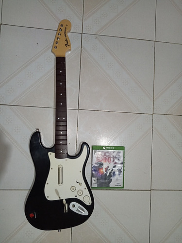 Guitarra Con Juego De Rockband Para Xbox One Original 