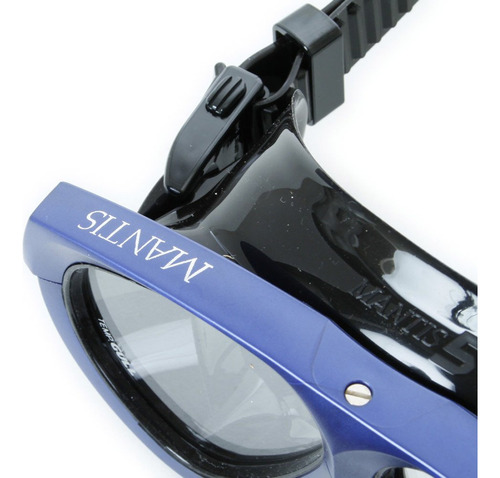 Gull Mantis 5 Negro Silicona Con Bmn Marco Azul Gm-1036