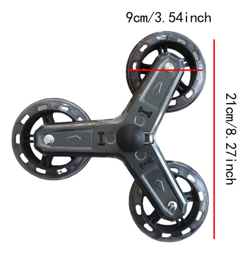 . 2 Piezas Plegables Carro De Comestibles Tri Accesorios De