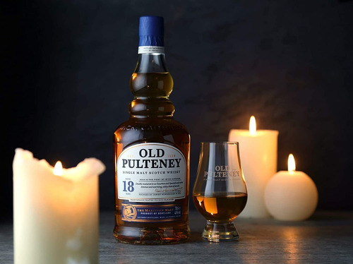 Imagen 2 de 8 de Whisky Old Pulteney 18 Años Single Malt 700ml En Estuche